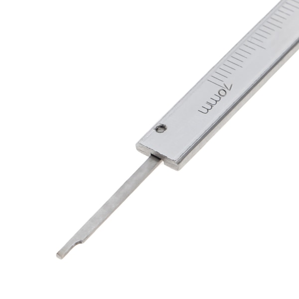 Mini Skjutmått 0-70mm Mätverktyg Fickformat Rostfritt Härdat Metriskt
