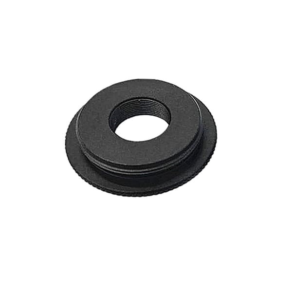 Holdbar CS til M12 Mount Board Linse Konverter Adapter Ring Sort til TVI CVI Boks Black