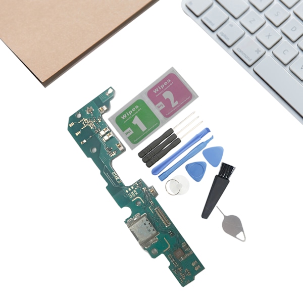 Laddningsport Dock USB Typ C Kort Flexkabel Ersättningsdel för GalaxyTab A 8.0'' T380 T385