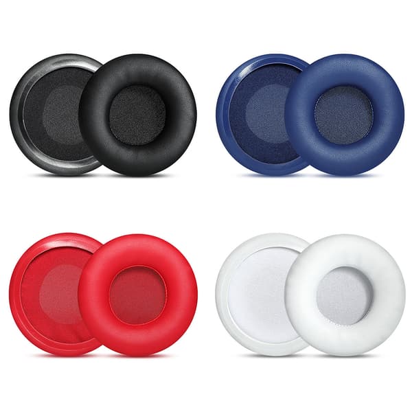 1 par udskiftelige bløde ørepuder til ATH-AR3BT AR3IS Memory Foam Headset White