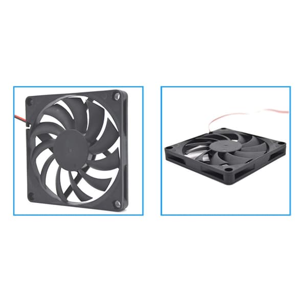 Tyst datorfläkt Tyst PC-fläkt för dator PC-fodral GPU CPU-kylare null - 24V