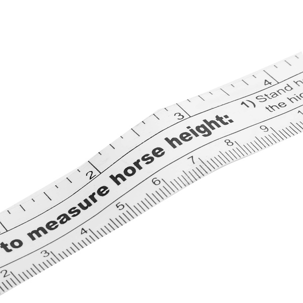 Häst & Ponny Lätt Mätband för Höjd & Vikt 2,5 Meter/ 98 Tum Mätband