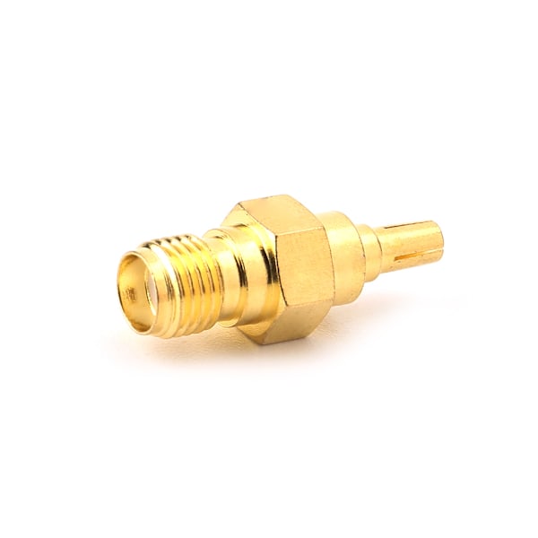 CRC9 Hanplugg till SMA Honkontakt RF-kontakt Koaxialomvandlare Adapter Rak