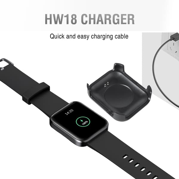 USB-latausteline älykellolle HW18, latausvirtasovitin