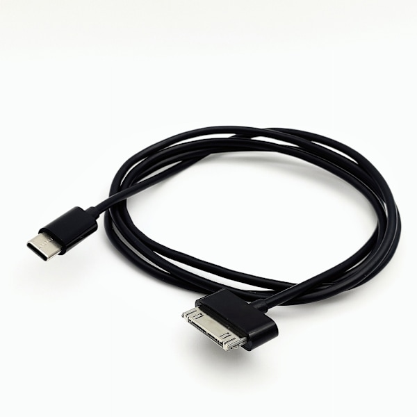 USB C till 30-pin kontaktkabel för effektiv laddning och dataöverföring för Phone 3G/3GS för Phone 4/4S White