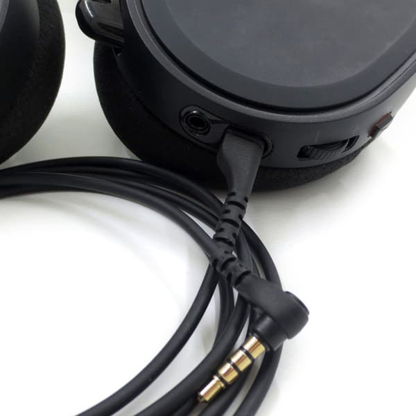 Hovedtelefonmikrofonkabelledning 3,5 mm interface klar lyd til Arctis 3 5 7 Pro