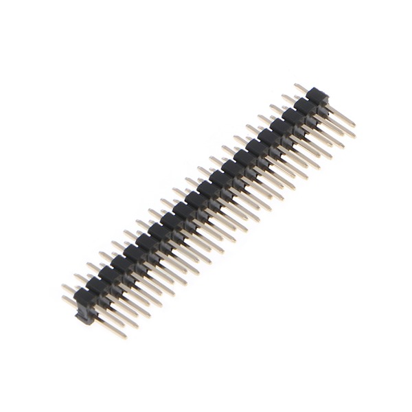 2,54 mm 2x20-bens Break-away Dobbelt Han-stift til Zero GPIO