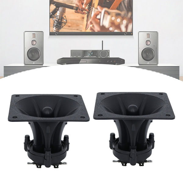 85x85MM 150W Piezoelektriska Diskant-Högtalare Keramiska Musikhögtalare 2 st