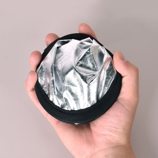 5-i-1 fotoreflektor med silver, guld, vit, svart ljusdiffusorpanel 30cm