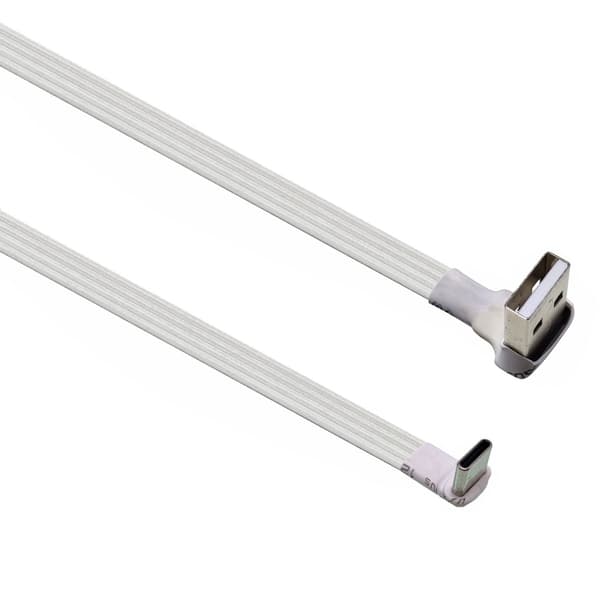 20-300 cm fladt USB 2.0 til Type C opladerkabel 6 længder til flere enheder 1m - AMUP CMUP