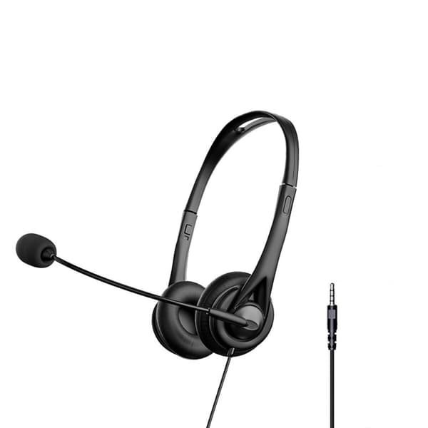 USB 3.5mm Headset Støyreduserende USB-hodetelefoner med mikrofon for datamaskin null - 3.5mm plus USB