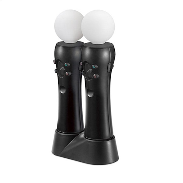 2-i-1 laddningsdocka för VR Move Gaming Controller Charge