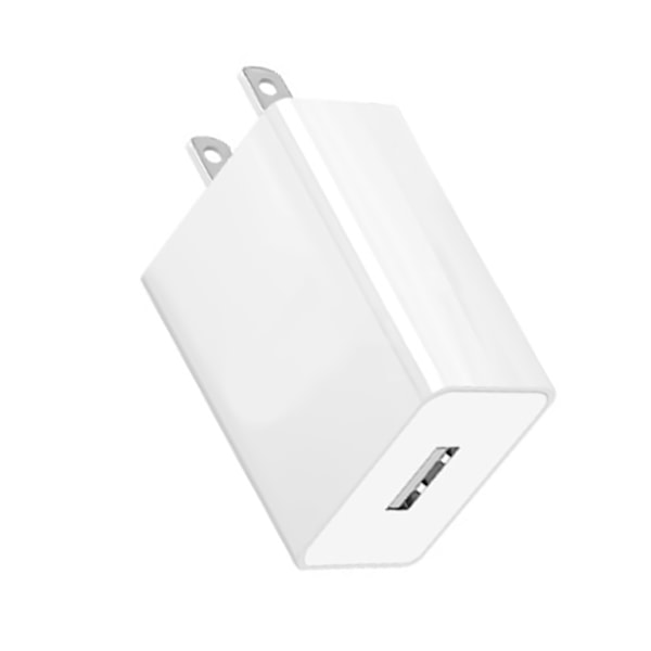US Reseadapter US 2-stift Väggladdare Adapter med USB-port US