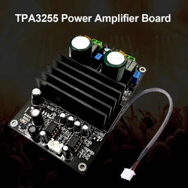 Digital 300W + 300W Högpresterande Förstärkare TPA3255 Klass-D Förstärkarkort