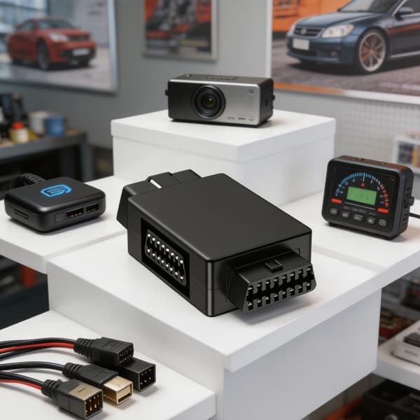 OBD2 Splitterkabel 1 til 3 porte til de fleste diagnostiske enheder til bilcomputere