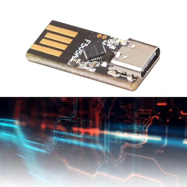 USB A - C PD5V5A -sovitin, luja PCB RPi 5:lle, virranmuunto ilman virtalähdettä null - Does not include wir