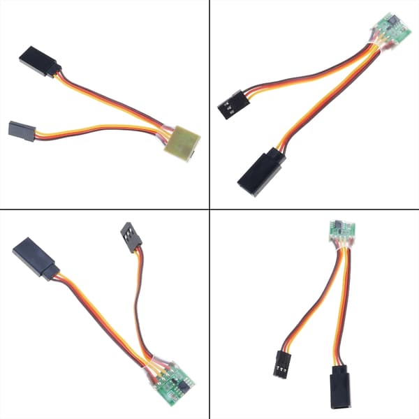 1PC lavtryks 5-6V servo signalvender til RC servo til fly RC legetøj