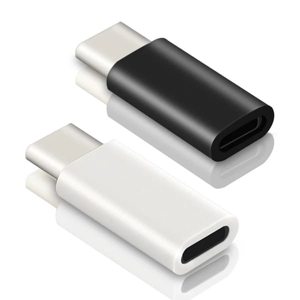 Typ C Jack Data Adapter Data Sync-kabeladapter Black