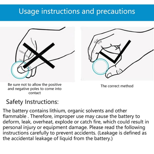 Knapcellebatteri 3V 17mAh til bil digitale ure og timer stabil udgang null - 1pc