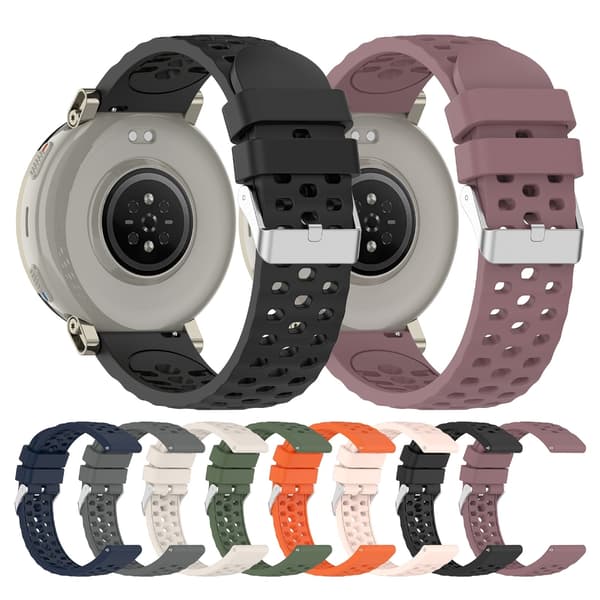 Moderigtigt håndledsrem 20 mm til Active 3 svedafvisende håndledsremme Starlight color