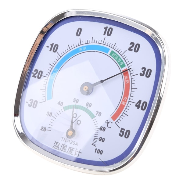 Analog Termometer Hygrometer Temperaturmätare Luftfuktighetsmätare Inomhus Utomhus