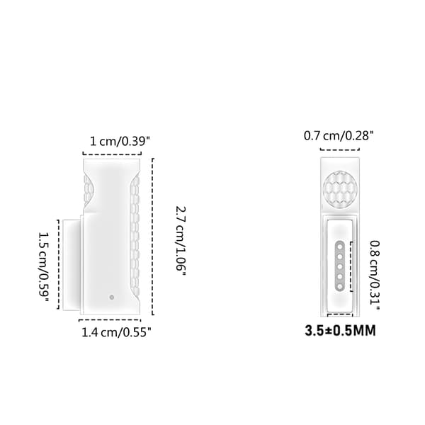 USB C hunn til 2 hurtigladeadapter i aluminiumslegering for MacBook Pro
