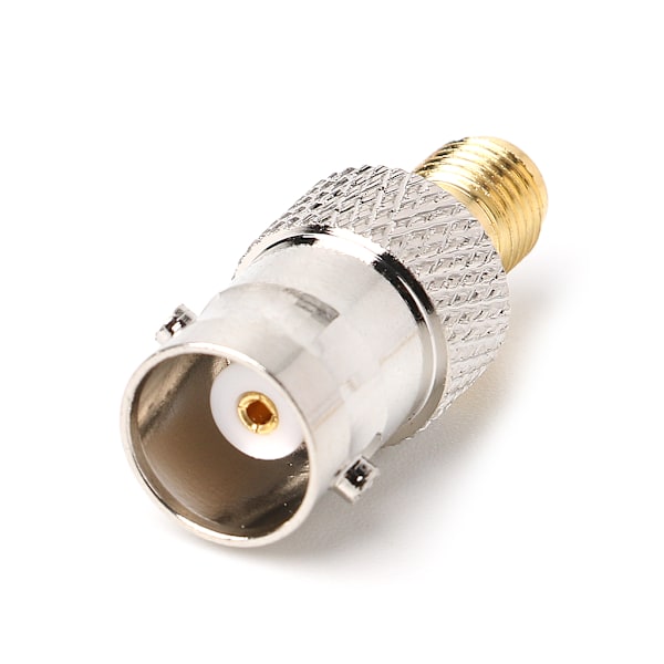 BNC Honkontakt till SMA Honkontakt Antenn Adapter Koppar Koppling Konverterare