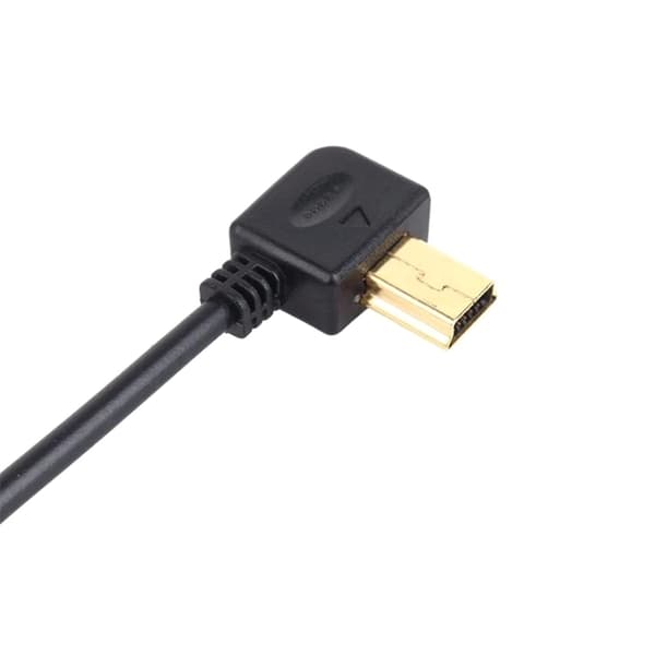 Opgrader stereo-lydkabel Mini USB til 3,5 mm mikrofonadapter til 4