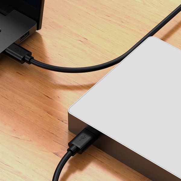 USB3.0 Han til Han Kabel USB3.0 Højhastigheds Datakabel til Harddisk Kamera 1m