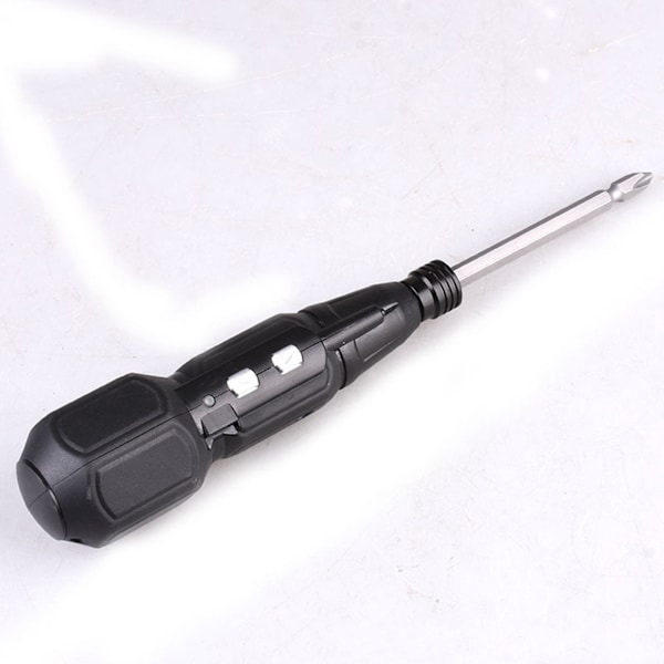 Sladdlös Elektrisk Skruvdragare 3.6V Mini Hemskruvdragare med Magnetisk Spets Arbetslampa USB Laddningsbar för DIY Hushåll