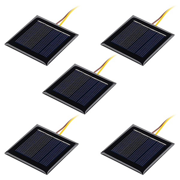 Olje-resistent Solar Droplet Panel 2V 100Mah Polykrystallinsk Solcellepanel