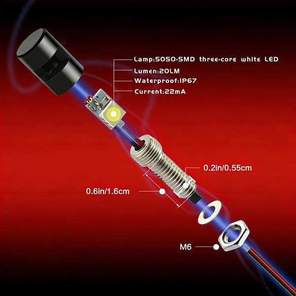 Lastbil Lampe Til Trailer Lastbil Indikator Lampe Sidemarkeringslys Nummerplade Lampe