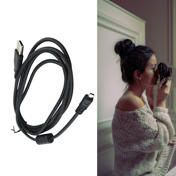 USB2.0-kabel för DSLR-kameror DSC W710 W730 Laddningskabel 1.5M Laddningskabel