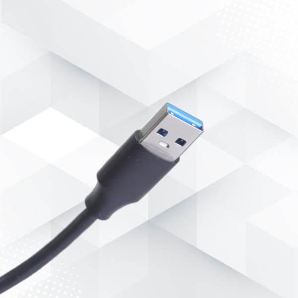 USB3.0 till USB C Förlängningskabel med Strömbrytare 5Gbps Dataöverföring 60cm