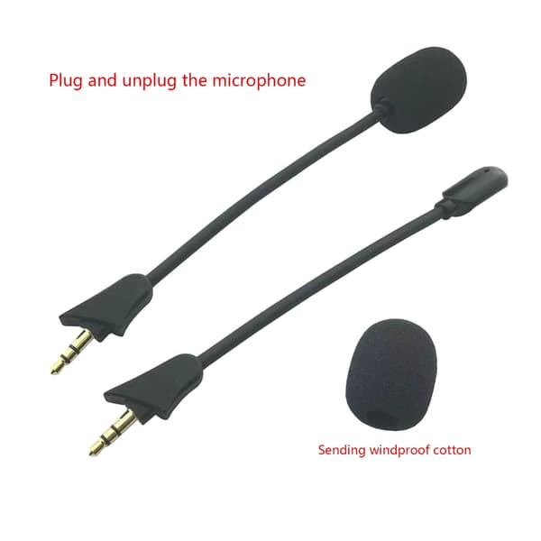 3,5 mm Brusreducerande Mikrofoner för ATH-GDL3 ATH-GL3 Spelheadset