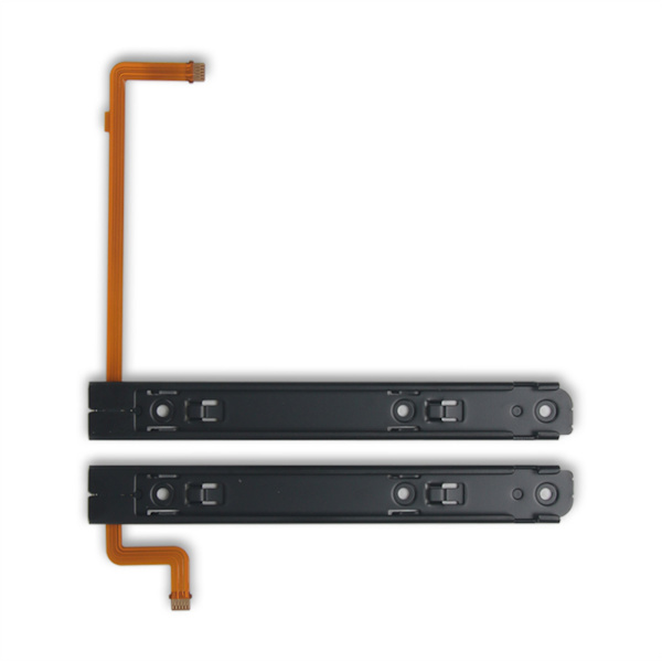 2-pack Ersättningsräls för vänster och höger glid för Switch OLED med flexkabel