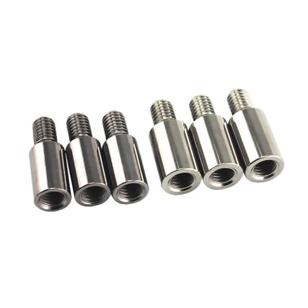 Seimitsu Joysticks Chrome Arcade Joystick Shaft Extender Gaming Accessory Game Controller Extension Rod Screws null - Sanwa