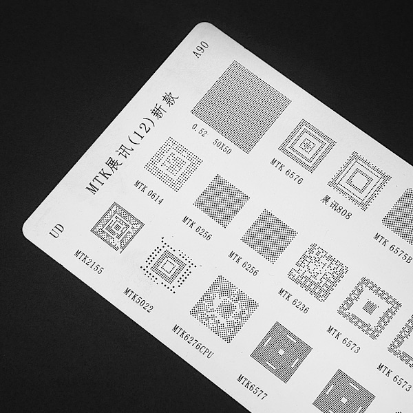 3 st Universal BGA-omlödningsmallar Kit för MTK för HTC för Huawei Android
