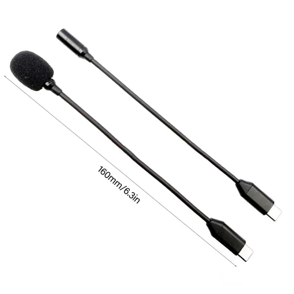 USB C Computermikrofon Desktop Omnidirektionel Kondensatormikrofon Erstatning Not supported for ex