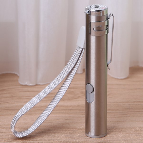 3 i 1 Multifunktionell LED Laserlampa Infraröd USB Uppladdningsbar UV Ficklampspenna