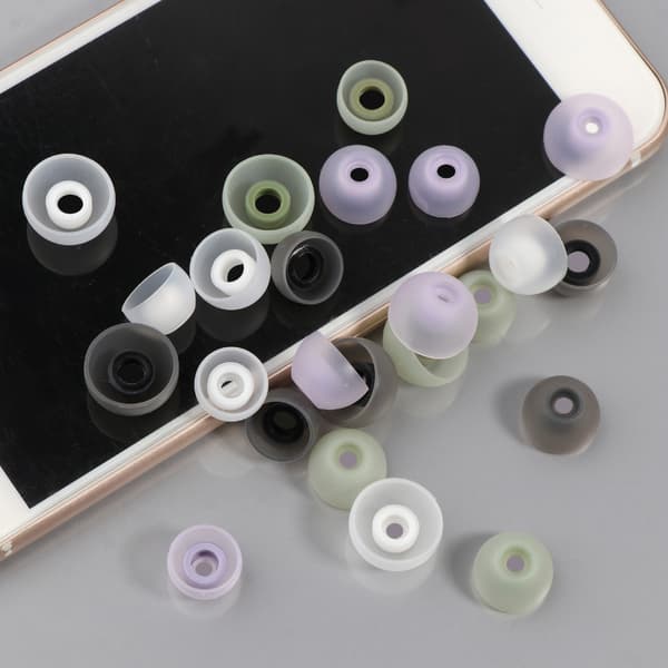 3 Par Erstatningsørepropper Silikon Øreputer Øreplugger for SM-R177 Galaxy Buds2 Green