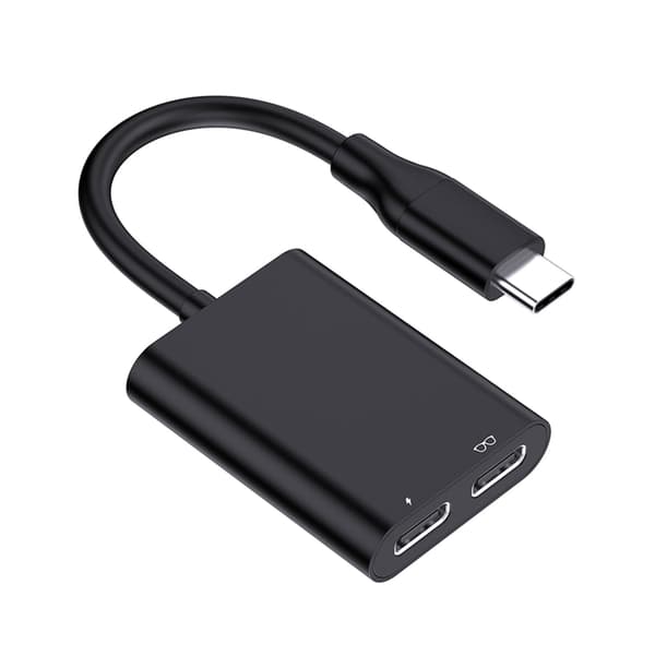AR Briller Docking Hubs med PD Hurtig Opladning og USB To Interfaces til Tablets Black