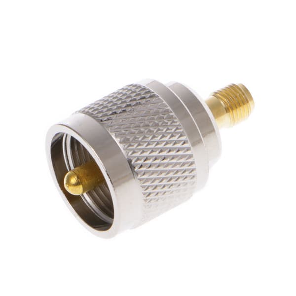 SMA hunport til UHF PL259 hanstik adapter testadapter