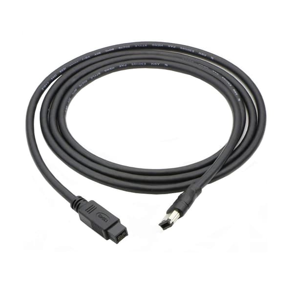 Firewire IEEE 1394-kabel 6-benet til 9-benet Firewire 800 til 400-kabel til printer 1.8m