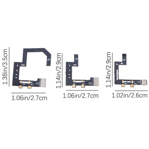Opgraderbar CPU-kabelchip Udskiftning Spillekonsoller Opgraderinger Programmerbar Kabelchip Udskiftning Egnet til Rp2040 Lite null - OLED V6