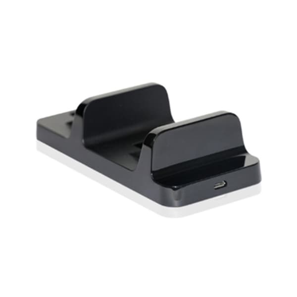 Dobbelt Ladestation til Controller Hurtig Opladningsdock med LED-indikator