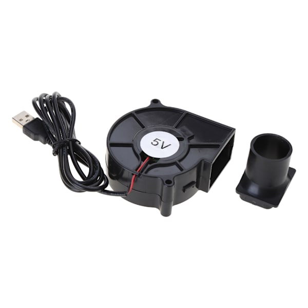 Högpresterande USB-driven 75x75x30mm Ultraljudsfläkt BBQ-fläkt