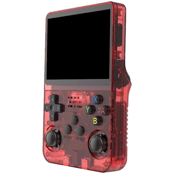 3,5-tommers Retro Spillekonsol Open Source Design til Nostalgiske Gamere R36S null - White 64G