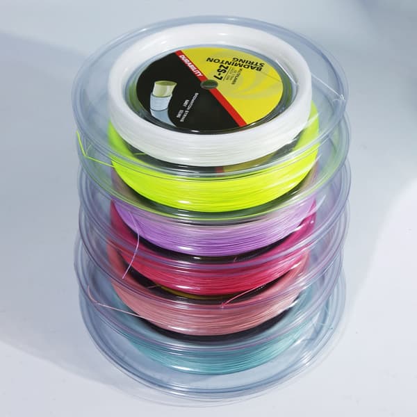 200m Nylon Badminton Racketstreng med høy elastisitet Erstatningsrackettråd Mint green