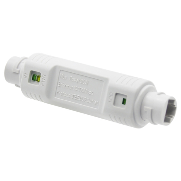 IP66 Vattentäta PoE-förlängare PoE-repeater RJ45 Ethernet PoE-förlängare